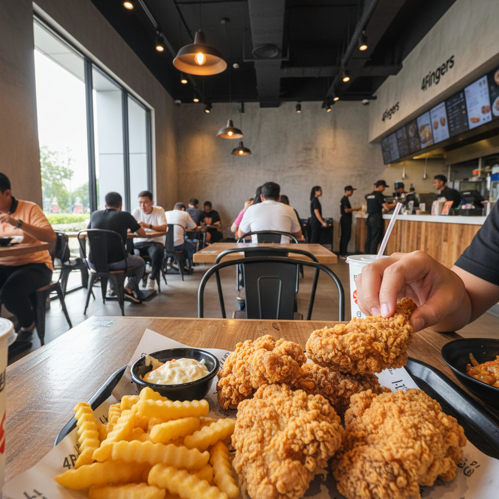 4Fingers Crispy Chicken @ KTCC 1 4Fingers Crispy Chicken Terbaik di KTCC