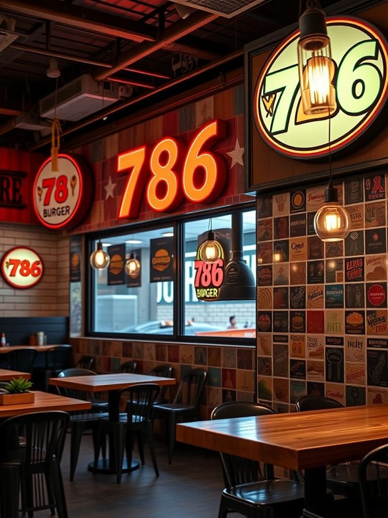 786 Burger