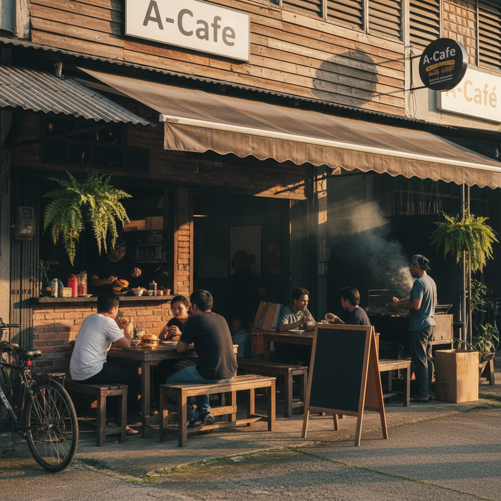 A-Cafe Kerteh 1 A-Cafe Kerteh Suasana Menawan
