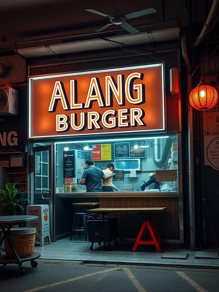 ALANG STREET BURGER 1 ALANG STREET BURGER