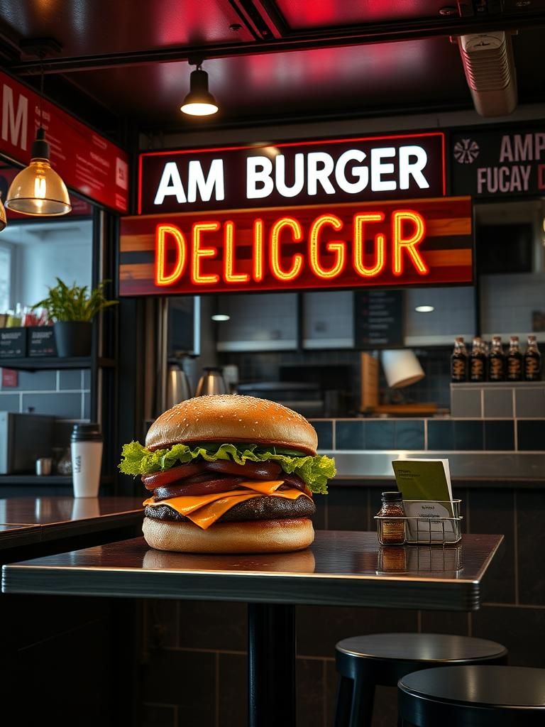 AM BURGER DELICIOUS 1 AM BURGER DELICIOUS
