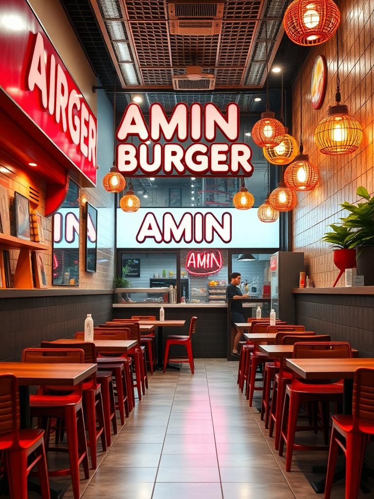 AMIN BURGER 1 AMIN BURGER