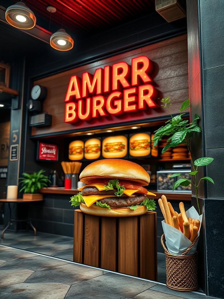 AMIRR BURGER 1 AMIRR BURGER