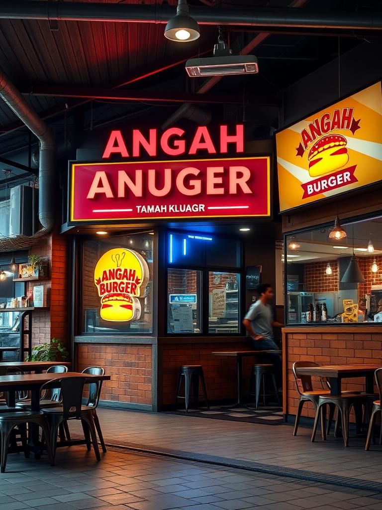 ANGAH BURGER TAMAN MAKMUR KLUANG 1 ANGAH BURGER TAMAN MAKMUR KLUANG