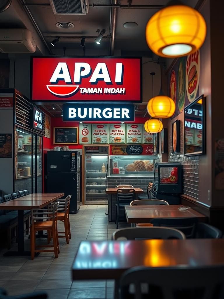 APAI BURGER TAMAN INDAH 1 APAI BURGER TAMAN INDAH