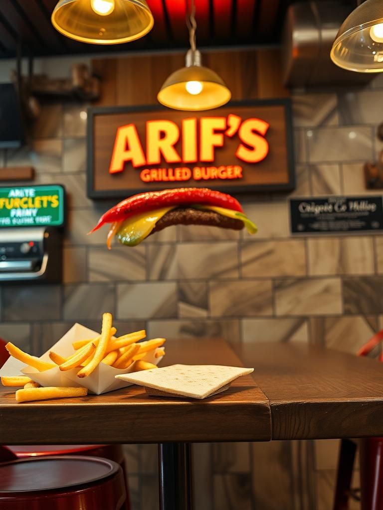 ARIF’S GRILLED BURGER & WESTERN