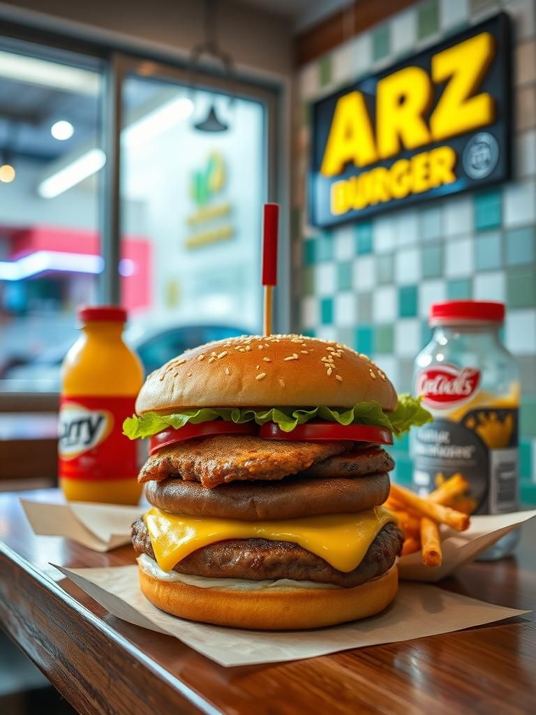 ARZ BURGER - GC MART - JALAN DUTA 1 ARZ BURGER – GC MART – JALAN DUTA