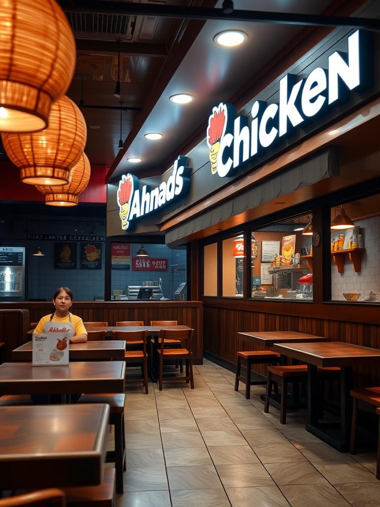 Ahmad’s Fried Chicken Balakong