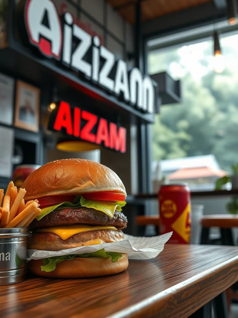 Aizam Burger 1 Aizam Burger