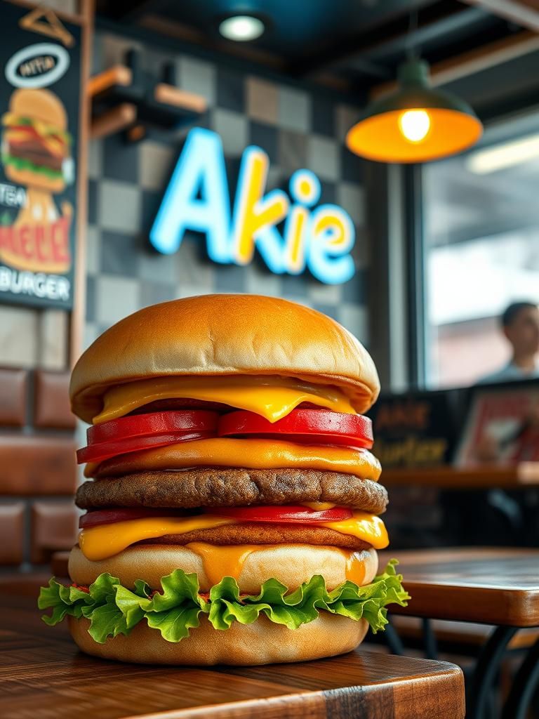 Akie Burger Jaya Gading