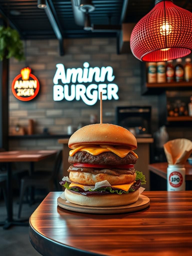 Aminn Burger 1 Aminn Burger