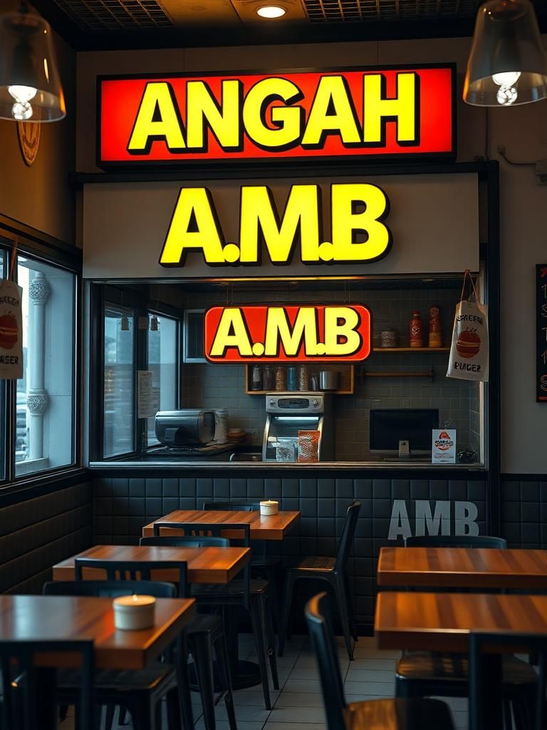 Angah Middle Burger A.M.B 1 Angah Middle Burger A.M.B