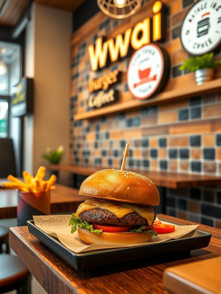 Awai Burger, Waffle & Brew Coffee Kundang Jaya 1 Awai Burger, Waffle & Brew Coffee Kundang Jaya