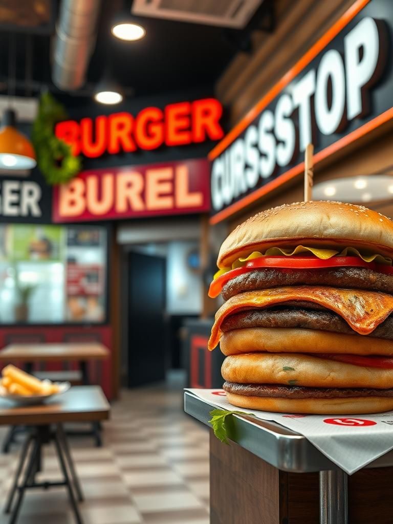 BURGER BUSTOP ABG KAMAL