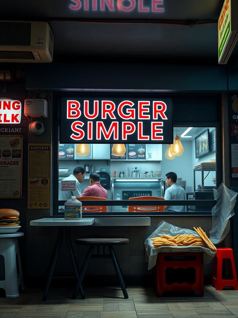 BURGER ENCIK SIMPLE (PUCHONG UTAMA) 1 BURGER ENCIK SIMPLE (PUCHONG UTAMA)