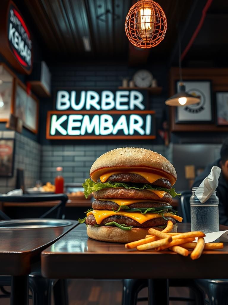 BURGER KEMBAR TSI 1 BURGER KEMBAR TSI