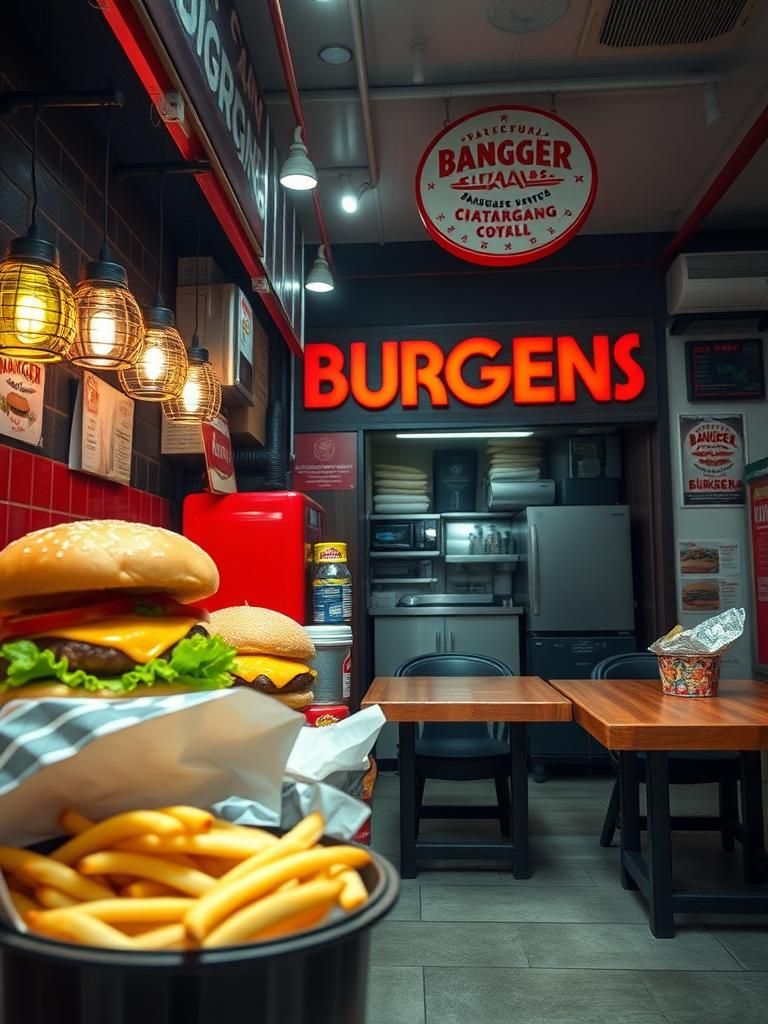 BURGER PANGGANG CITARASA KAMPUNG 1 BURGER PANGGANG CITARASA KAMPUNG