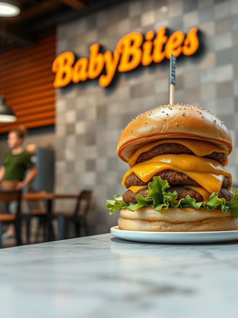 BabyBites Burger