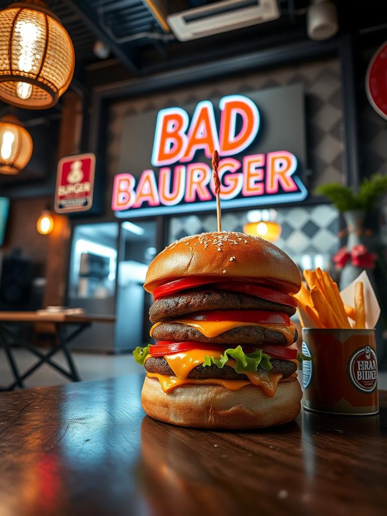 Bad Burger Taman Berkat