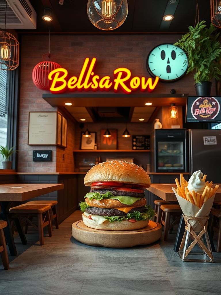 BellisaRow Burger
