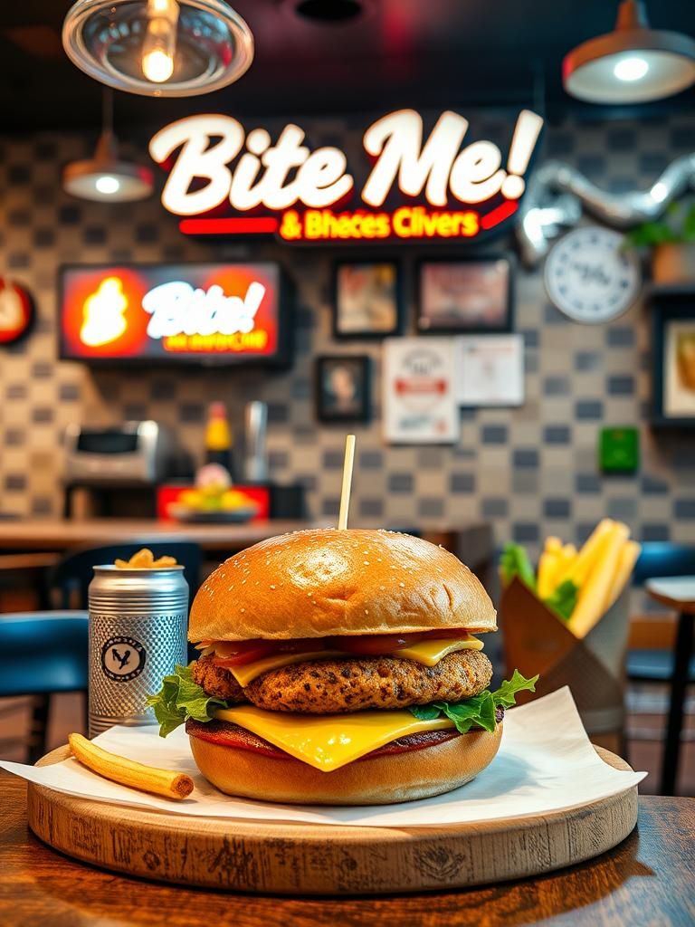 Bite Me! (Burgers & Chicken Sandwich) 1 Bite Me! (Burgers & Chicken Sandwich)