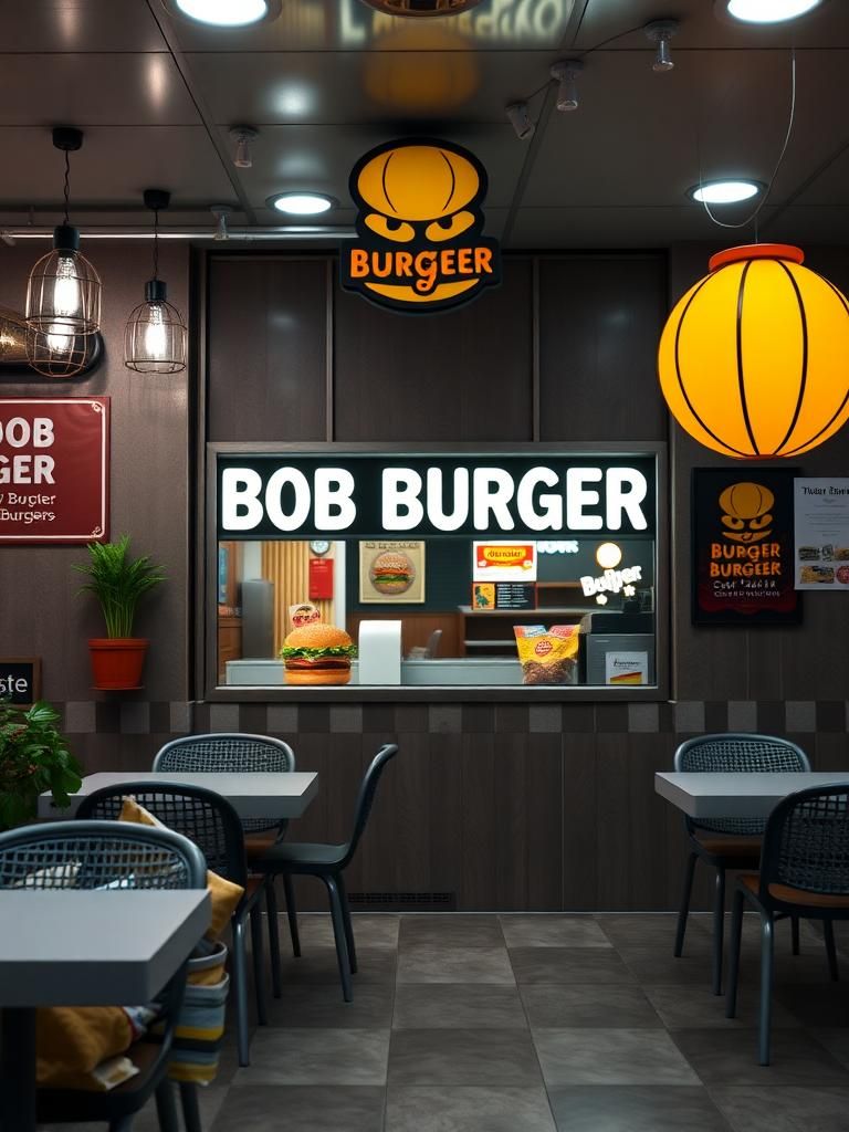 Bob Burger Bertam Putra