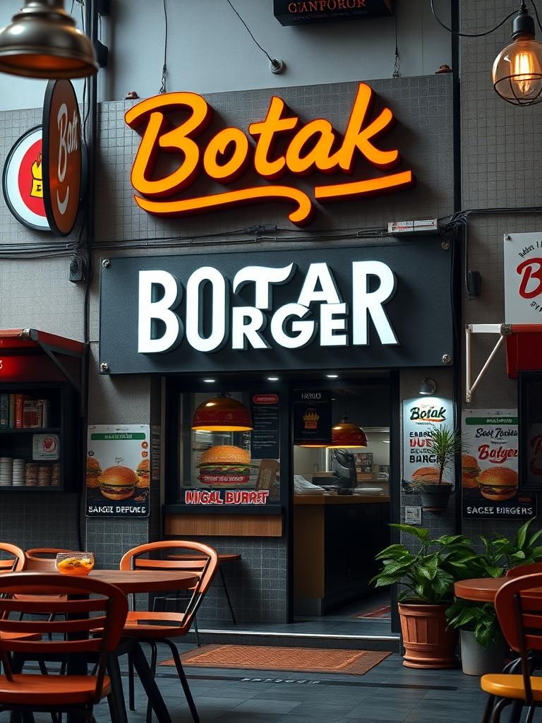 Botak Burger 1 Botak Burger