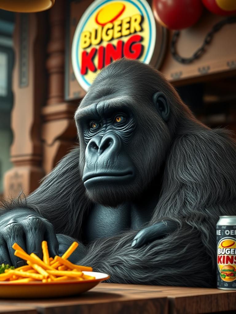 Buger king’s Gorilla