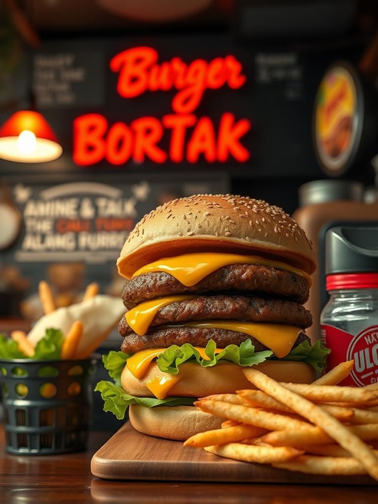 Burger Abang Botak 1 Burger Abang Botak