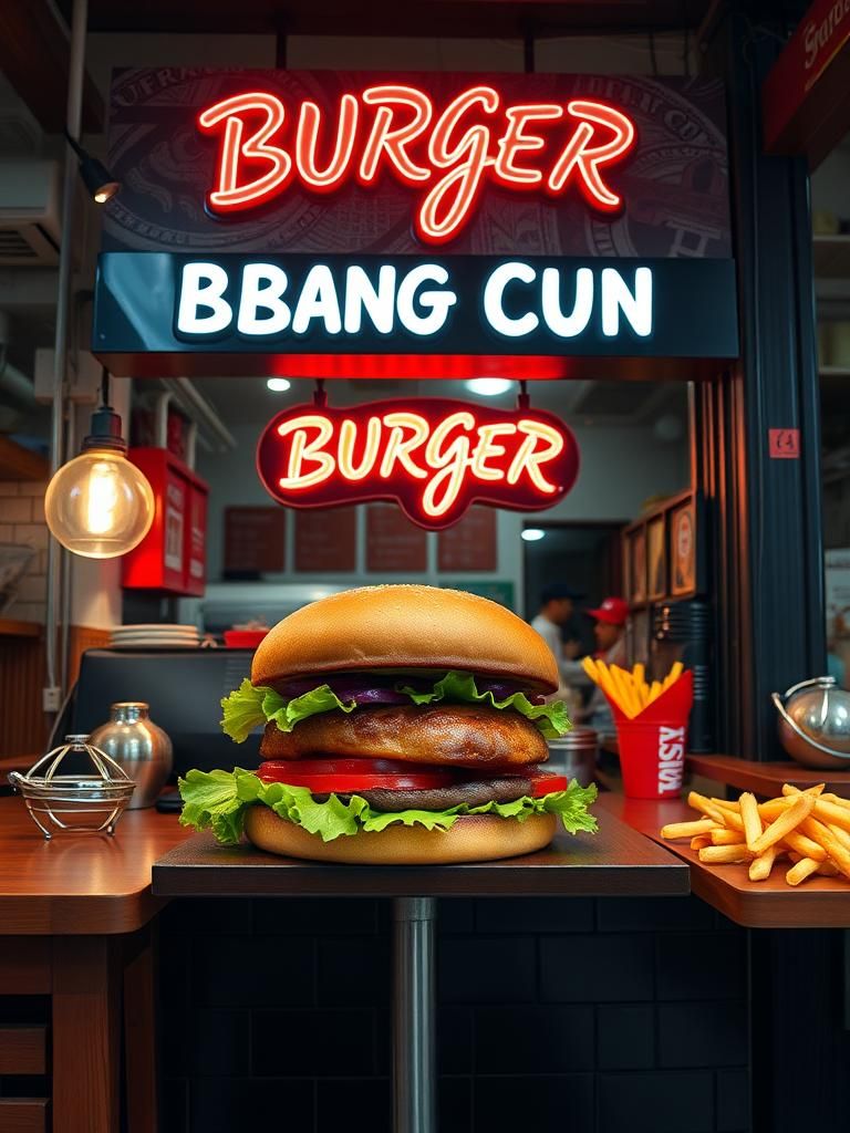 Burger Abang Cun.
