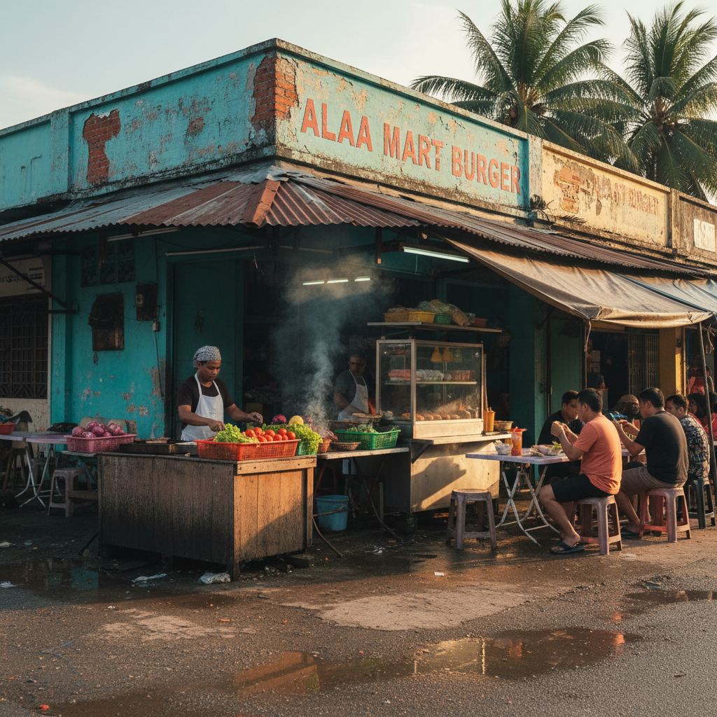 ALAA MART BURGER 1 Burger Alaa Mart - Sedap dan Berkhasiat