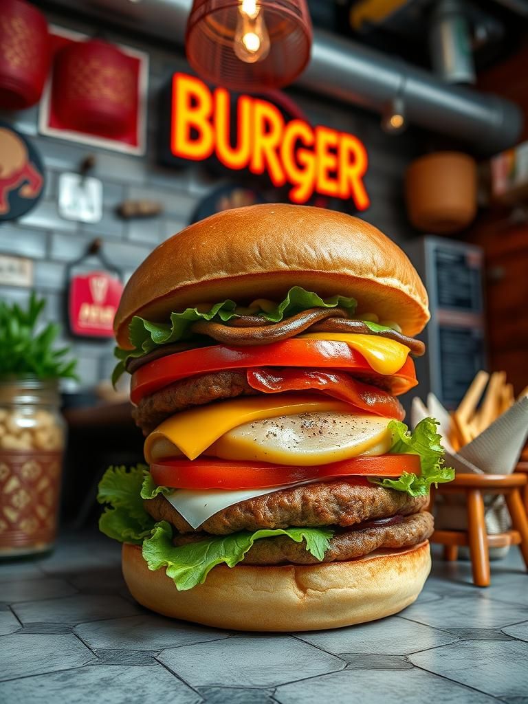 Burger Alang & Kaklong