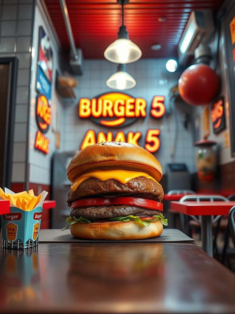 Burger Anak 5 1 Burger Anak 5