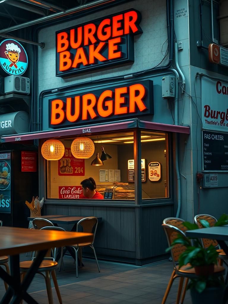Burger Bakar Dataran Orked