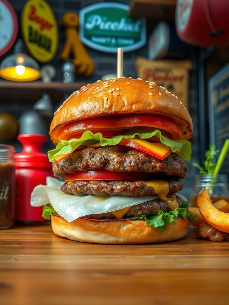 Burger Bakar Recipe