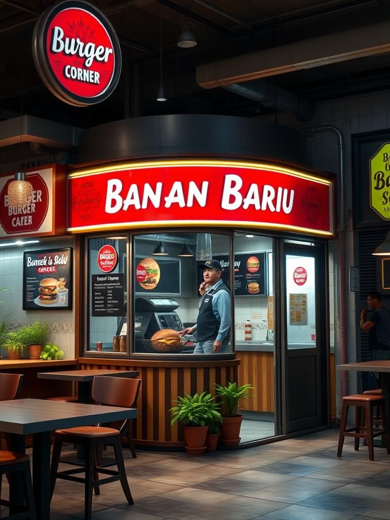 Burger Bandar Baru Corner