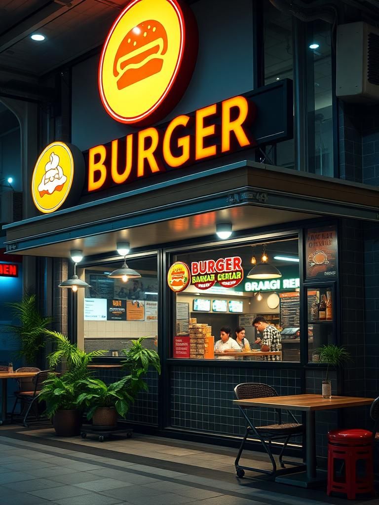 Burger Bandar Cemerlang