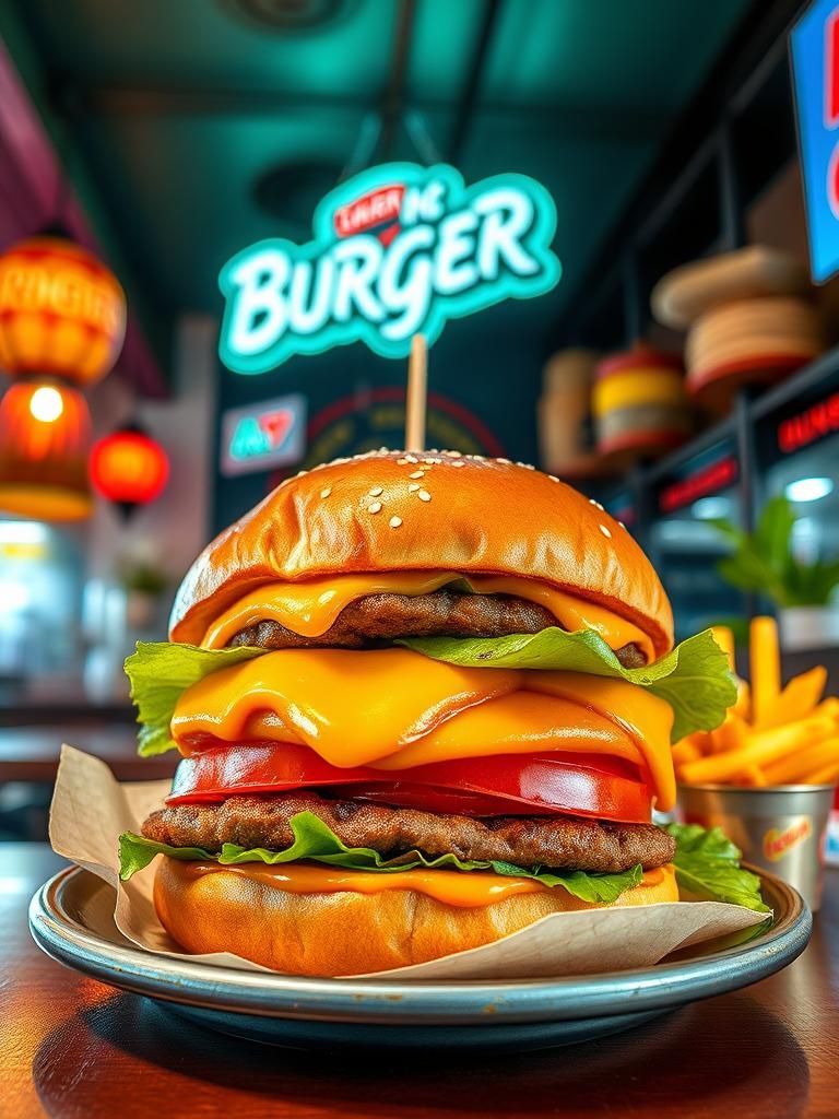 Burger Baran Tepi Tembok