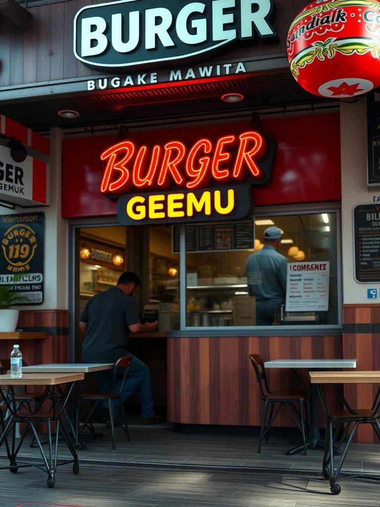 Burger Budak Gemuk