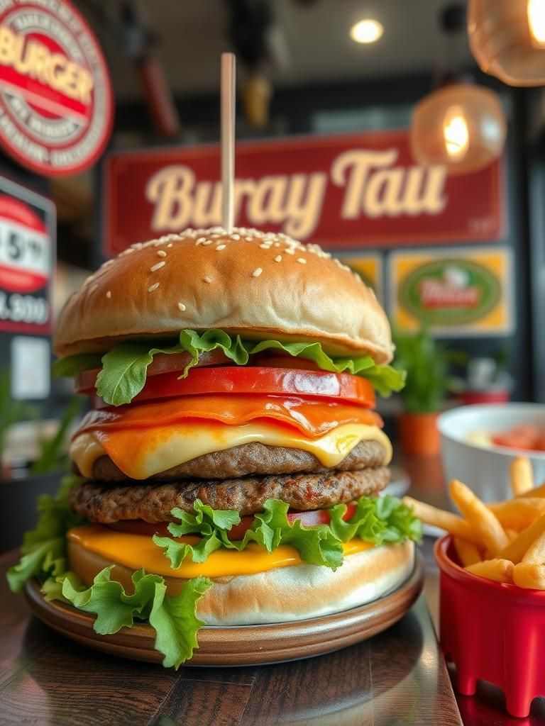 Burger Budak Taman 1 Burger Budak Taman