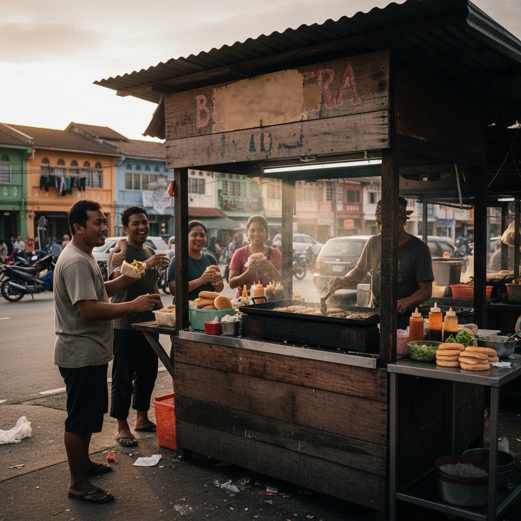 Burger Ceria 1 Burger Ceria Rupa & Rasa Lazat