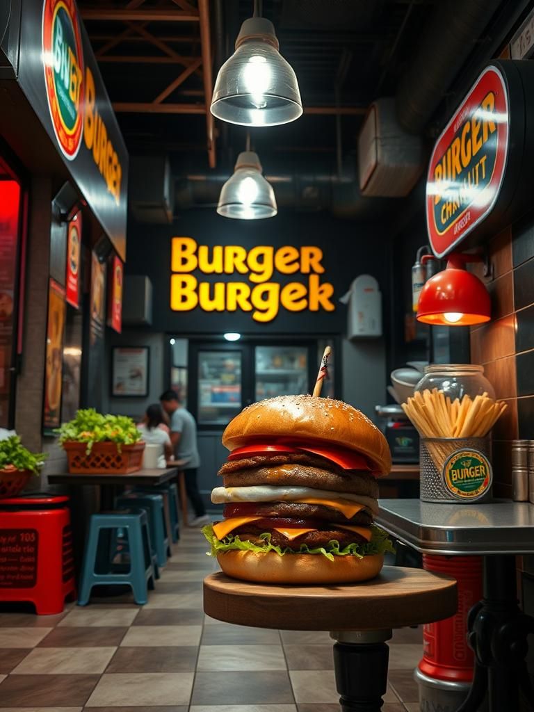 Burger Chandek (Burgerkalut) 1 Burger Chandek (Burgerkalut)