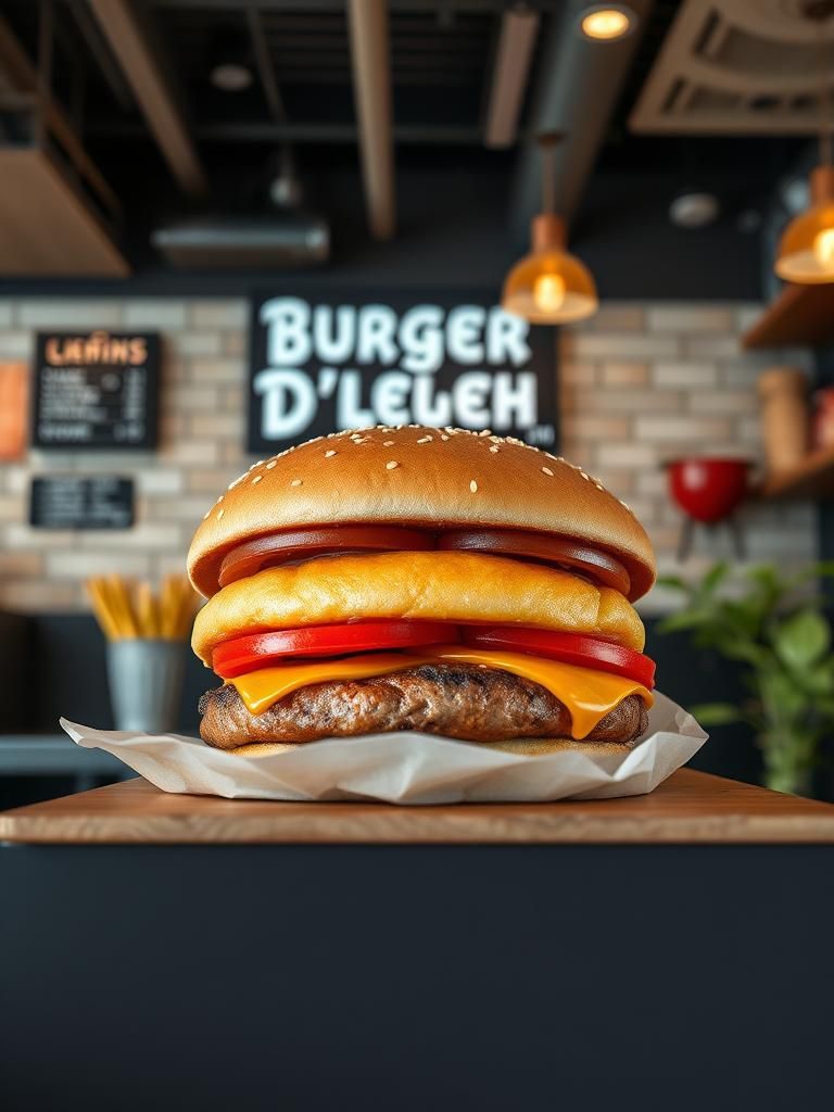 Burger D'Leleh Flat 1 Burger D’Leleh Flat