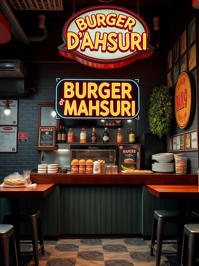 Burger D'MAHSURI 1 Burger D’MAHSURI