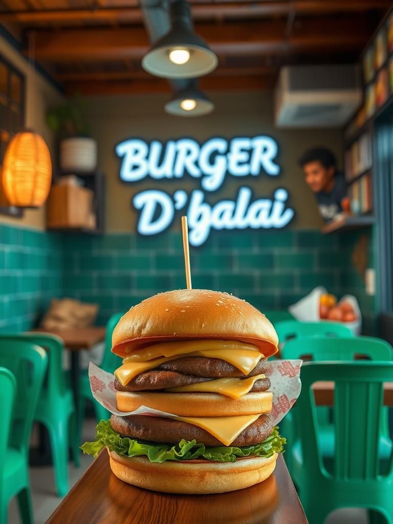 Burger D’balai