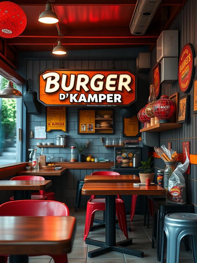 Burger D'kampung 1 Burger D’kampung