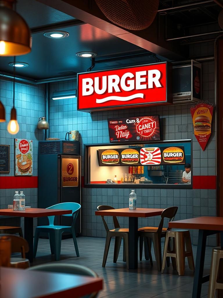 Burger Depan Alief Maju