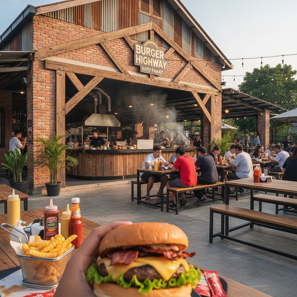 Burger Highway Batu Pahat 1 Burger Highway Batu Pahat - Burger Terbaik