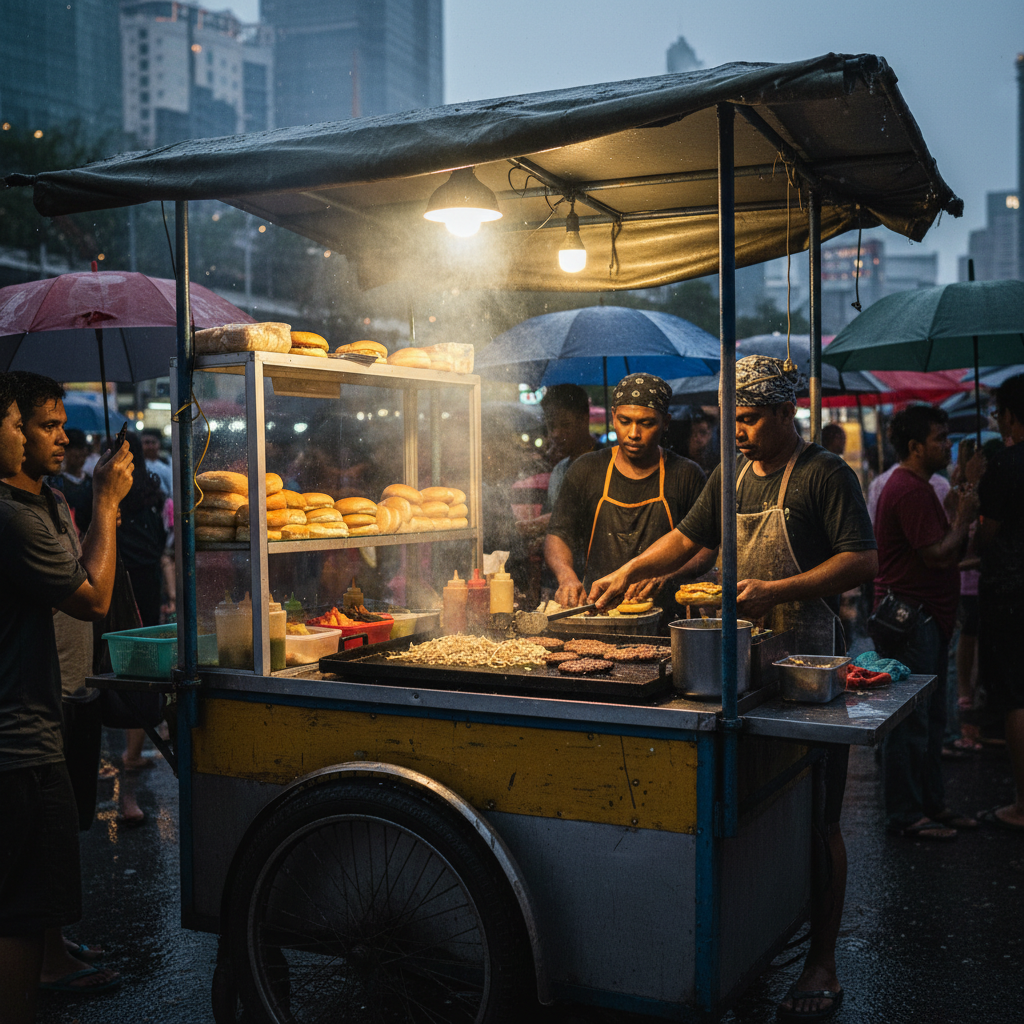 Burger Kutty 1 Burger Kutty Sedap dan Viral