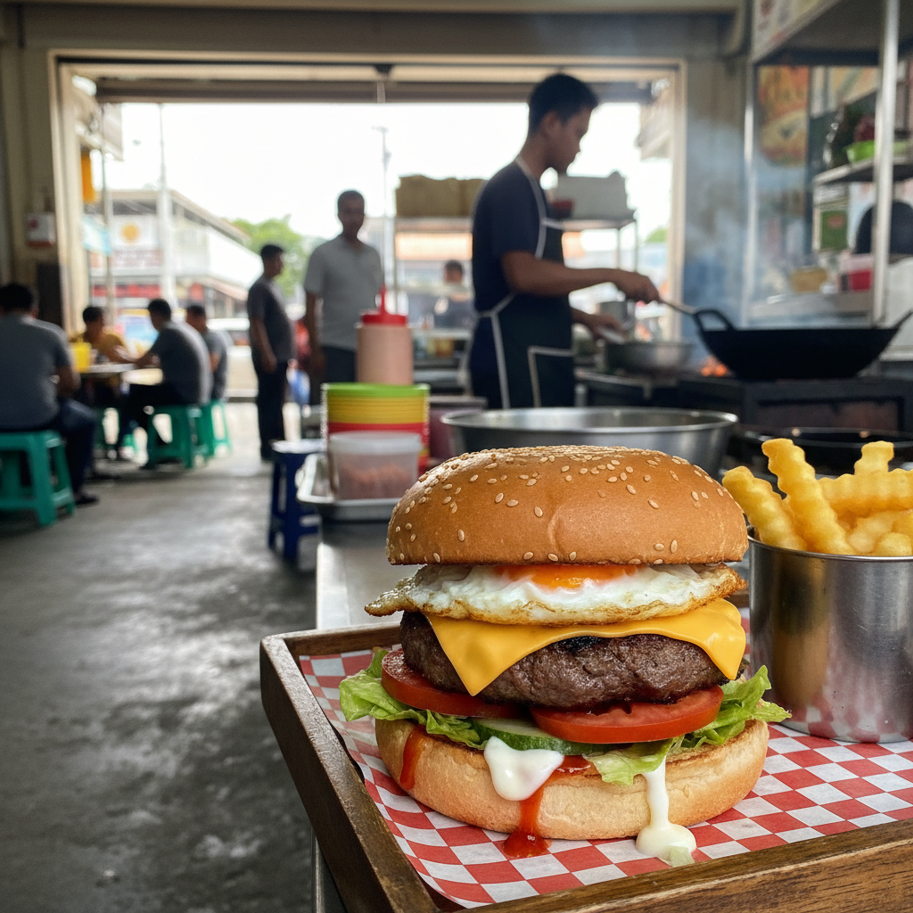 Burger Linda yang Lazat & Menggoda